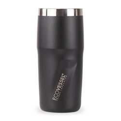 EcoVessel Metro 16 oz Black Shadow BPA Free Insulated Tumbler