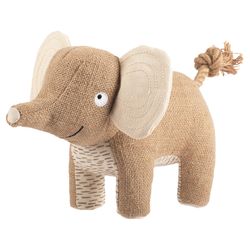 Pet Shop by Fringe Studio For Dog Brown Elephant Dog Toy 1 pk
