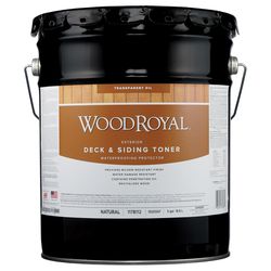 Ace Wood Royal Transparent Natural Oil-Based Alkyd Deck and Siding Toner 5 gal