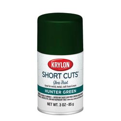 Krylon Short Cuts Gloss Hunter Green Spray Paint 3 oz