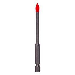 Diablo 3/16 in. X 3-1/2 in. L Carbide Tipped Tile and Stone Drill Bit Hex Shank 1 pk