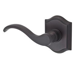 Baldwin Reserve Curve Lever Venetian Bronze Dummy Lever