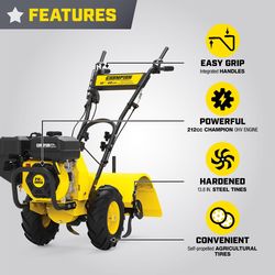 Champion 19 in. Cultivator/Tiller