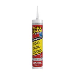 Flex Seal Family of Products Flex Glue Super Strength Rubber Clear Adhesive Cartridge Refill 9 fl. o