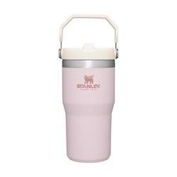 Stanley IceFlow 20 oz Rose Quartz BPA Free Double-wall Vacuum Insulated Straw Tumbler