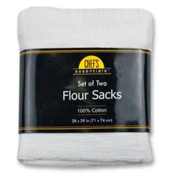 Kane Home White Cotton Flour Sack Towel 2 pk