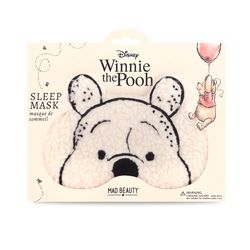 Mad Beauty Disney Winnie The Pooh Beige/Black Sleep Eye Mask 12 pk