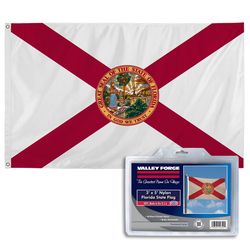 Valley Forge Florida State State Flag 0 in. H X 3 ft. W X 5 ft. L