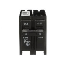 Eaton 15 amps Plug In 2-Pole Circuit Breaker