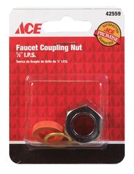 Ace Slip Joint Nut and Washer For Universal 1/2 in. Steel 1 pc