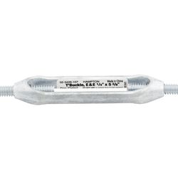 Hampton Zinc-Plated Aluminum/Steel 0.207 in. D Turnbuckle 160 lb 5-3/8 in. L