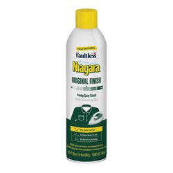 Niagara Faultless Original Scent Spray Starch Aerosol 20 oz 1 pk