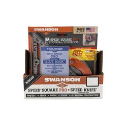Swanson Pro 8.5 in. L Aluminum Speed Square