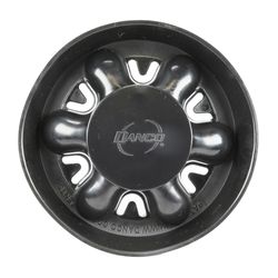 Danco Sinktacular 3-7/16 in. D Plastic Strainer and Stopper Topper Black