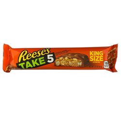 Reese's Take 5 Caramel, Chocolate, Pretzels, Peanut Butter and Peanut Candy Bar 2.25 oz