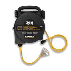 Firman 30 ft. L Plastic Automatic Retractor Cord Reel