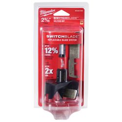 Milwaukee Switchblade 2-9/16 in. X 5 in. L Steel Self-Feed Drill Bit Hex Shank 1 pc