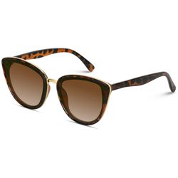 WearMe Pro Sunglasses Tortoise Frame Black Lens