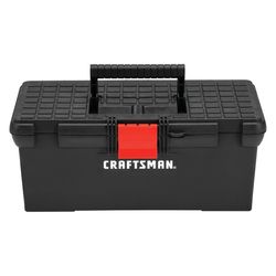 CRAFTSMAN 16 in. Classic Tool Box 442 cu in Black