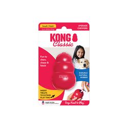 Boss Pet Kong For Dog Red Rubber Dog Toy Small 1 pk