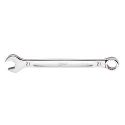 Milwaukee 21 mm X 21 mm 12 Point Metric Combination Wrench 1.8 in. L 1 pc