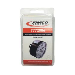 Fimco 2 in. ABS Plastic Pressure Gauge 100 psi