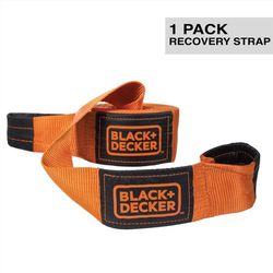 Black+Decker 20000 lb. cap. 30 ft. Recovery Strap