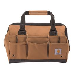 Carhartt 9 in. W X 14 in. H Polyester Tool Bag 26 pocket Brown 1 pc
