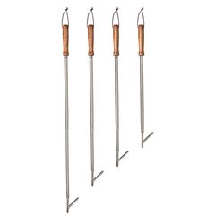 Coghlan's Silver Extendable Fire Poker 30 in. H X 3 in. W X 1-1/4 in. L 1 pk