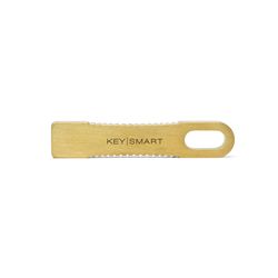 KeySmart Brass Yellow Mini CleanKey