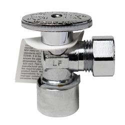 Ace 1/2 in. FPT X 1/2 in. MPT Brass Angle Stop Valve
