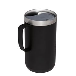 Stanley Everyday Camp Black Camping Mug 6.81 in. H X 4.72 in. W X 3.64 in. L 24 oz 1 pk
