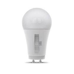 Feit A21 GU24 LED Bulb Adjustable White 100 Watt Equivalence 1 pk