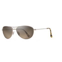 Maui Jim Baby Beach Sunglasses Unisex Gold Frame HCL Bronze Lens Polarized
