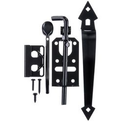 Ace 11 in. H X 3 in. W Steel Thumb Ornamental Gate Latch