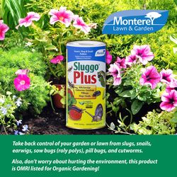 Monterey Sluggo Plus Slug and Snail Killer 1 lb