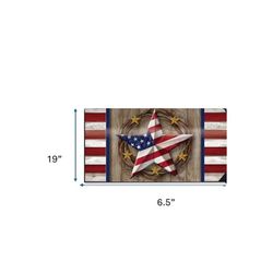 Briarwood Lane Multicolored Vinyl 19 in. H Mailbox Cover