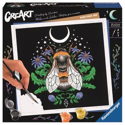 Ravensburger CreArt Pixie Cold: Bee Paint By Number Set Multicolored 9 pc