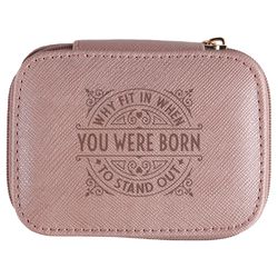 History & Heraldry Why Fit in When You Were Born to Stand Out Travel Jewellery Box 1 pk