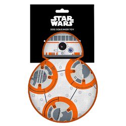 Buckle-Down Star Wars For Dog Multicolored Plush BB8 Full Body Squeaky Dog Toy 1 pk