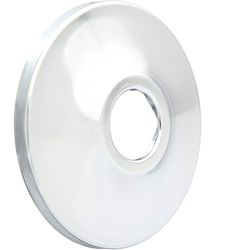PlumbCraft Escutcheon For Universal 3/4 in. D Silver Metal 1 pc