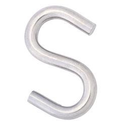 Hampton Medium Stainless Steel 2-1/8 in. L S-Hook 55 lb 1 pk