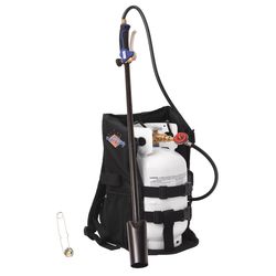 Flame King 10 lb Weed Burner Weed Torch Kit Steel 3 pc Propane