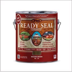 Ready Seal Goof Proof Semi-Transparent Flat Mission Brown Oil-Based Penetrating Wood Stain/Sealer 1