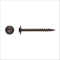 Big Timber No. 8 Sizes X 1-5/8 in. L Star Black Fine Cabinet Screws