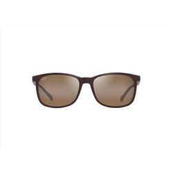 Maui Jim Hulili Sunglasses Men's Matte Brown Frame HCL Bronze Lens Polarized