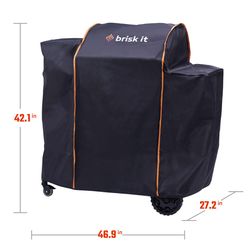 BRISK IT Black Grill Cover