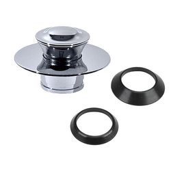 Ace 3 in. Chrome Metal Drain Cover
