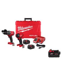 Milwaukee Combo Kit and Battery