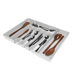 Spectrum Hexa 2 in. H X 13.25 in. W X 16 in. D Plastic Drawer Organizer